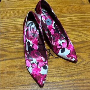 Ted Baker Pink Floral Heels